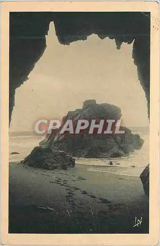 Ansichtskarte AK Presqu'Ile de Quiberon une Entree des Couloirs du Cloitre