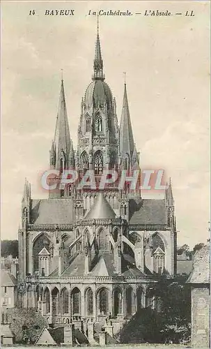 Cartes postales Bayeux la Cathedrale l'Abside
