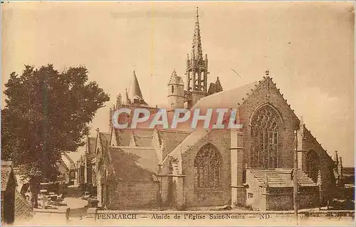 Cartes postales Penmarch Abside de l'Eglise Saint Nonna