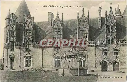 Ansichtskarte AK Chateau de Josselin le Puits