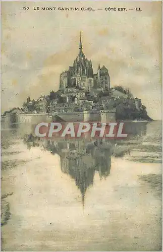 Cartes postales le Mont Saint Michel Cote Est