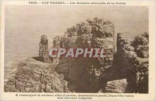 Cartes postales Cap Frehel les Rochers Decoupes de la Pointe