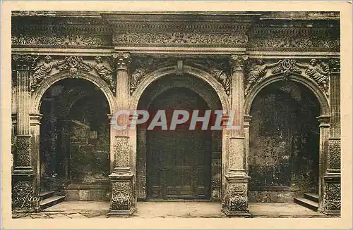 Cartes postales Dijon (Cote d'Or) Portail Interieur Hotel de Vogue