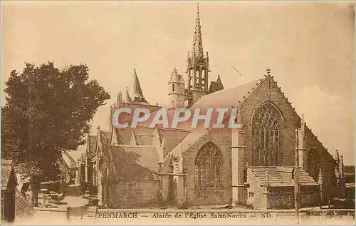 Cartes postales Penmarch Abside de l'Eglise Saint Nonna