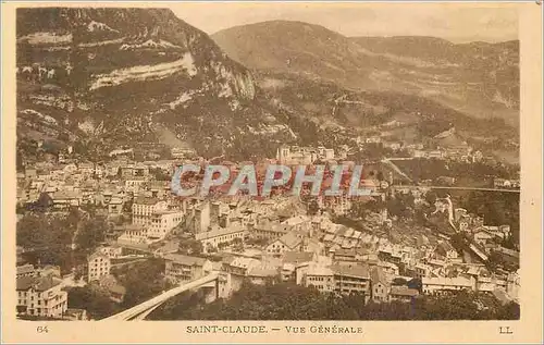 Cartes postales Saint Claude Vue Generale