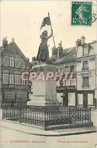 Cartes postales Compiegne Jeanne d'Arc
