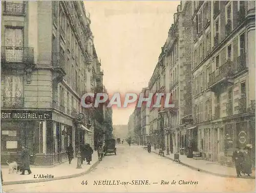Cartes postales Neuilly sur Seine Rue de Chartres