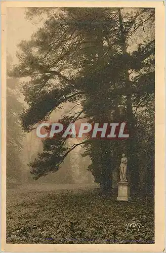 Ansichtskarte AK Palais de Fontainebleau le Parc un Matin d'Automne la Douce France