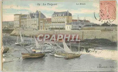 Cartes postales le Treport la Bresle Bateaux de peche