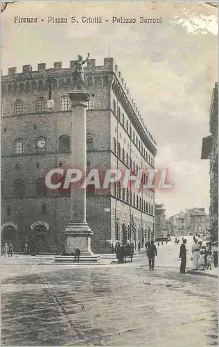 Cartes postales Firenze Plazza S Trinita Palazzo Jerroni