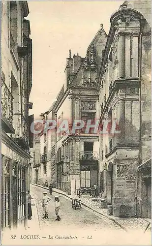 Cartes postales Loches la Chancellerie
