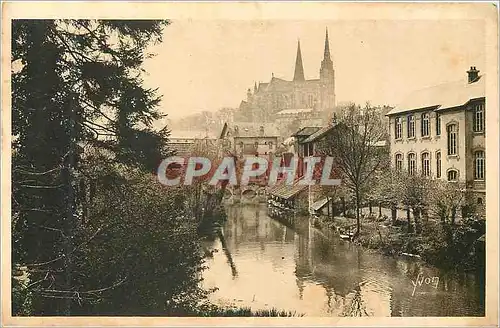 Cartes postales Chartres l'Eure et la Cathedrale la Douce France
