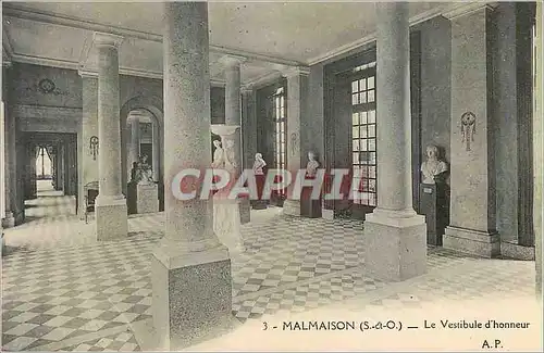 Cartes postales Malmaison (S et O) le Vestibule d'Honneur