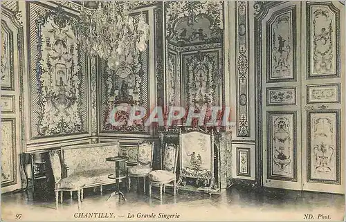 Ansichtskarte AK Chantilly la Grande Singerie