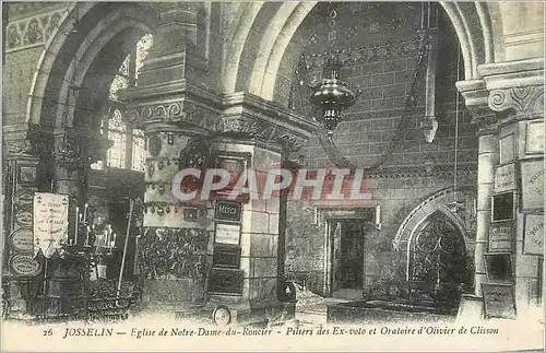 Ansichtskarte AK Josselin Eglise de Notre Dame du Roncier