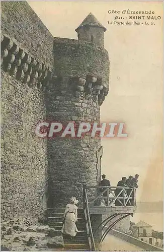 Cartes postales Saint Malo Cote d'Emeraude la Porte des Bes