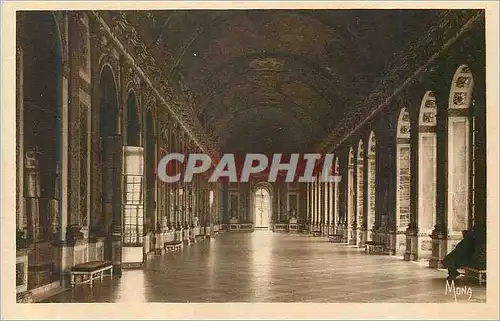 Cartes postales les Petits Tableaux de Versailles la Galerie des Glaces l'un des Chefs d'Oeuvre de Mansart (Epoq