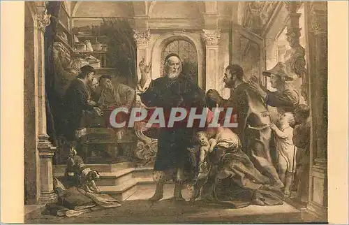 Ansichtskarte AK Musee de Bruxelles J Jordaens (1593 1678) St Yves Patron des Avocats