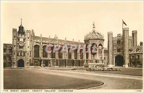 Ansichtskarte AK Cambridge the Great Court Trinity College