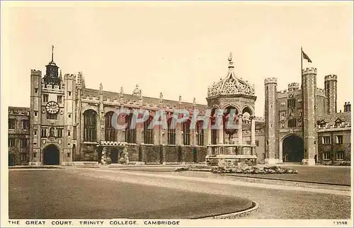 Cartes postales Cambridge the Great Court Trinity College