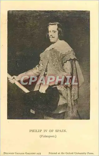 Cartes postales Dulwich College Gallery Philip IV of Spain