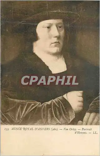 Cartes postales Musee Royal d'Anvers Portrait d'Homme