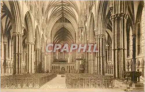 Cartes postales Lincoln Cathedral Nave East