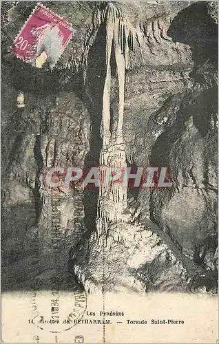 Ansichtskarte AK Grotte de Betharram Torsade Saint Pierre les Pyrenees