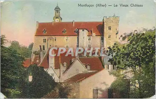 Ansichtskarte AK Montlucon (Allier) le Vieux Chateau