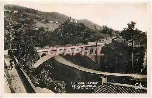 Cartes postales moderne Thiers le Pont et la Chapelle St Roch lL
