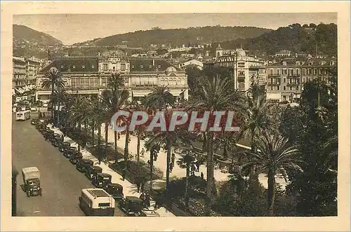 Ansichtskarte AK Nice Cote d'Azur Artistique le Casino et les Jardins Albert