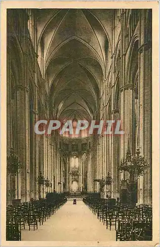 Cartes postales Bourges (Cher) la Cathedrale la Grande Nef