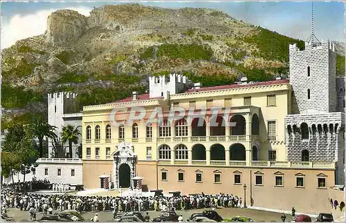 Cartes postales moderne Monaco le Palais du Prince et Releve de la Garde