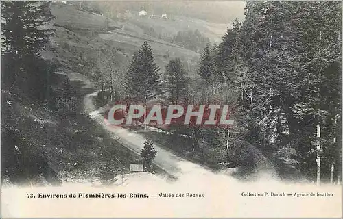 Ansichtskarte AK Environs de Plombieres les Bains Vallee des Roches