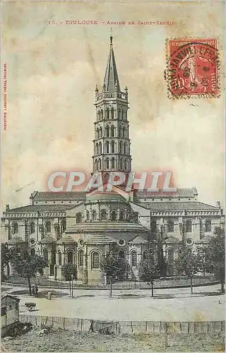 Cartes postales Toulouse Abside de Saint Sernin