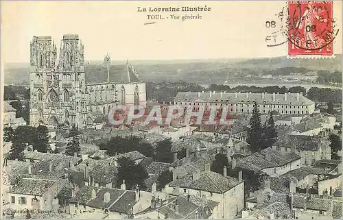 Cartes postales Toul la Lorraine llustree Vue Generale