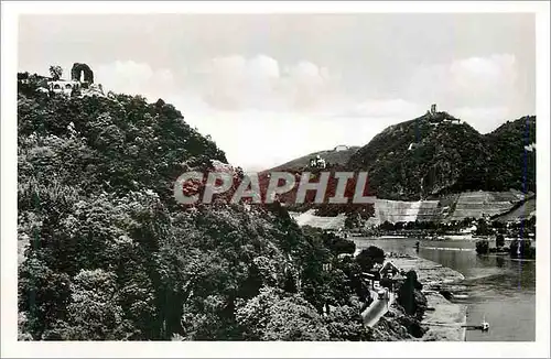 Cartes postales moderne Rolandsbogen Petersberg und Drachenfels am Rhein
