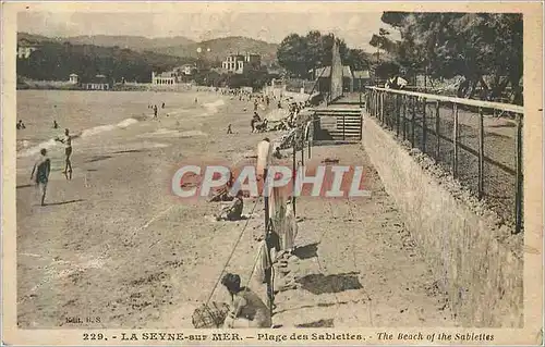 Ansichtskarte AK la Seyne sur Mer Plage des Sablettes