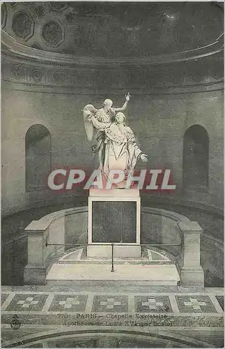 Ansichtskarte AK Paris Chapelle Explatoire Apotheose de Louis XVI