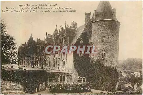 Cartes postales Chateau de Josselin