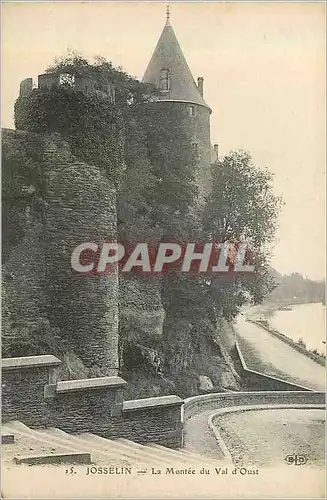 Cartes postales Josselin La Montee du Val d'Oust