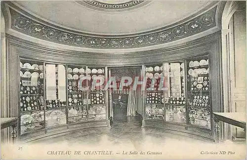 Cartes postales Chateau de Chantillly La Salle des Gemmes