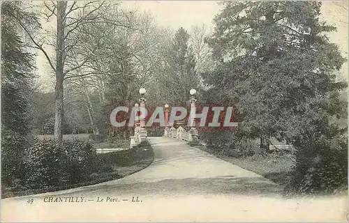 Cartes postales Chantillly Le Parc