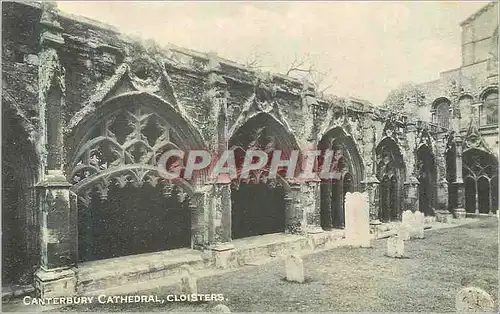 Cartes postales Canterbury Cathedral Cloisters