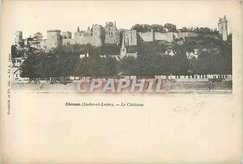 Cartes postales Chinon (Indre et Loire) Le Chateau