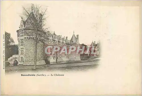 Ansichtskarte AK Bonnetable (Sarthe) Le Chateau