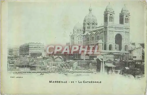 Cartes postales Marseille La Cathedrale