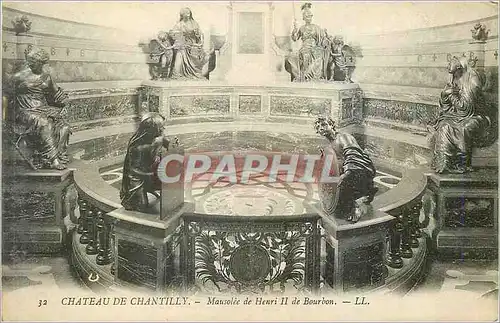 Cartes postales Chateau de Chantilly Mausolee de Henri II de Bourbon