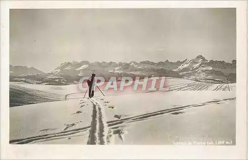 Cartes postales moderne Ski