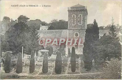 Cartes postales Saint Jean le Thomas l'Eglise